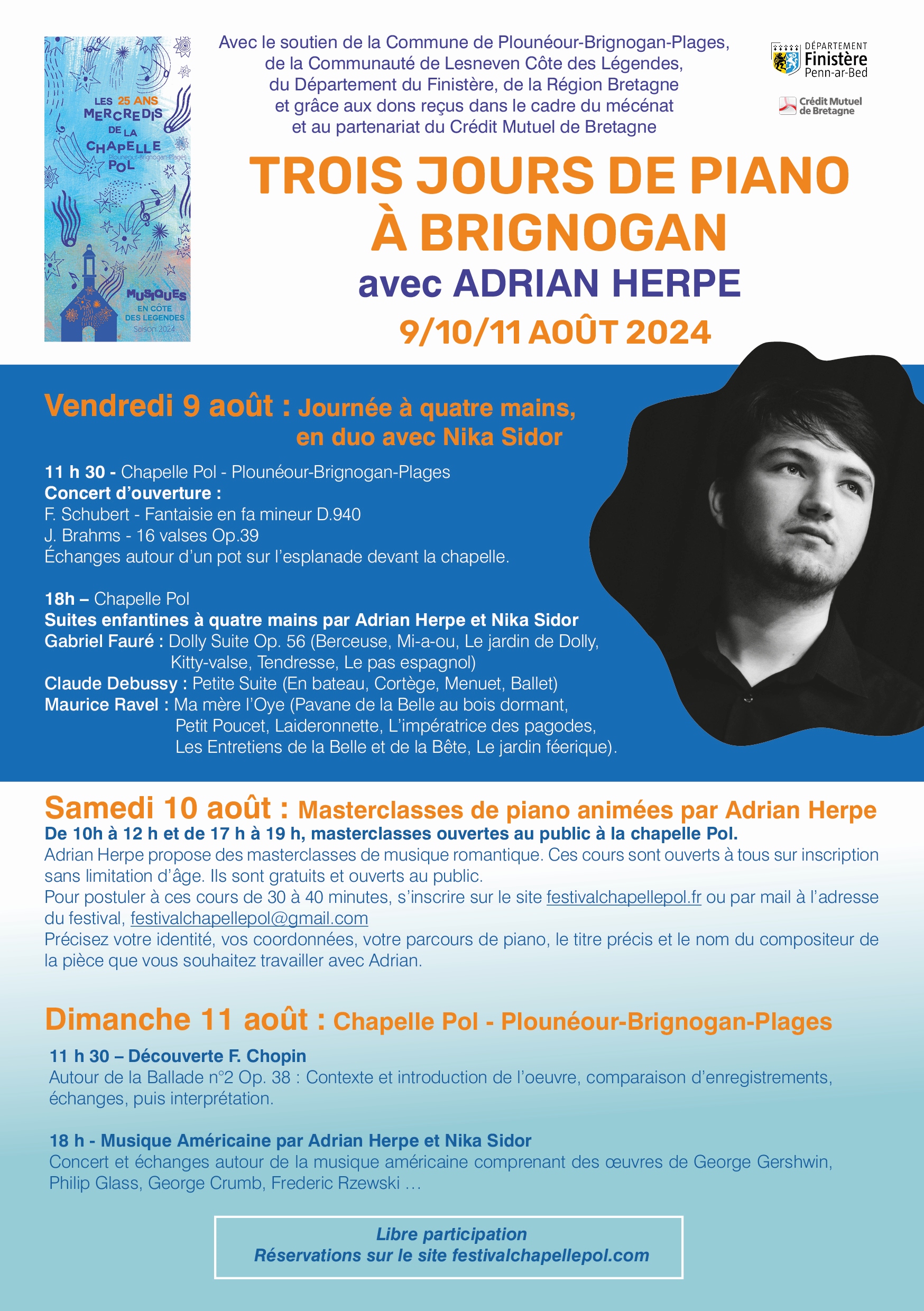 Programme des 3 jours 2024